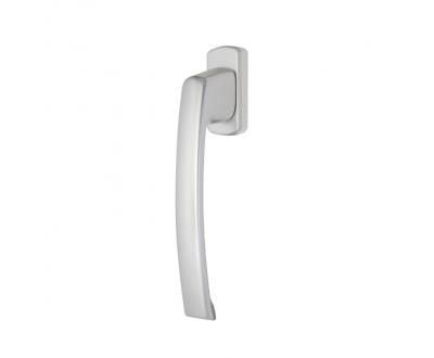 Slider handle from Maco. Shown in silver.