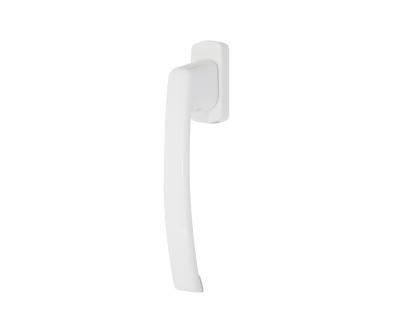 Slider handle from Maco. Shown in white.